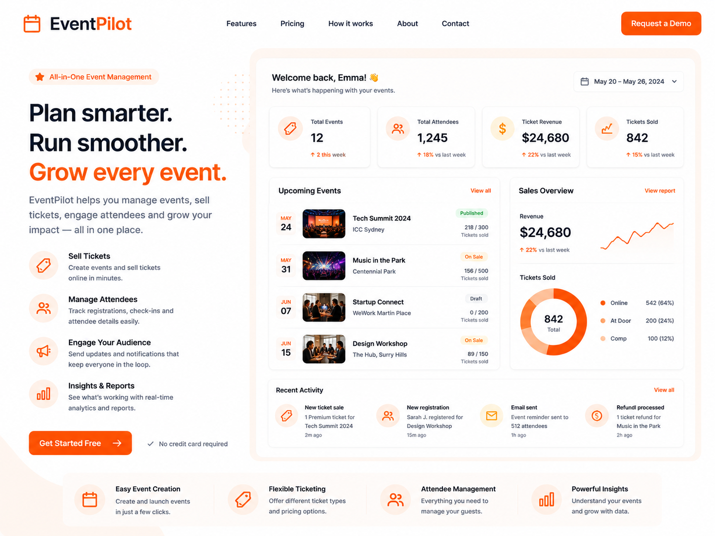 Event management app